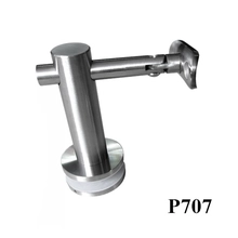 China glazen balustrade trap inox 316 flexibele pijp muurbeugels fabrikant