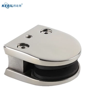 China glass hardware glass clamp for 1/2 glass manufacturer