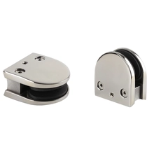 porcelana nuevo diseño 10mm 12mm D abrazadera de vidrio para barandillas de vidrio fabricante