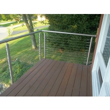 Chiny system słupków balustradowych z drutu balustradowego na zewnątrz producent