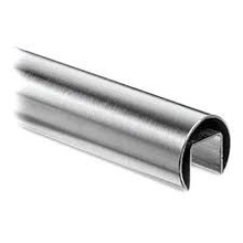 China round leuning vorm roestvrij staal voor 1/2 '' of 3/8 '' glazen balustrade fabrikant