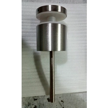 China round standoff glass clamp glass frameless standoff clamp hardware fabricante