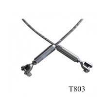 الصين الفولاذ المقاوم للصدأ سلك حبل 3mm ونظام درابزين الدرج ل(T803) الصانع