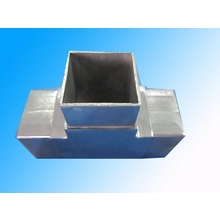 الصين صلب الذى لا يصدأ S402 وصلة أنبوب مربعة الصانع