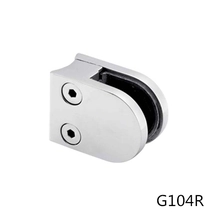 Chine inox verre acier pinces de balustrades pour poteau rond ou tuyau fabricant