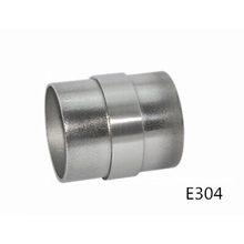 porcelana conector de tubo redondo de acero inoxidable para pasamanos horizontales largos fabricante
