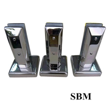 China stainless steel square spigot base plate for glass fencing system manufacturer