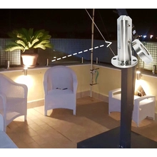 China terrace glass fence spigot clamp for 12mm glass manufacturer