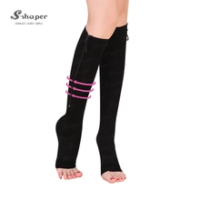 China Best Support Zipper Soothe Sore Socks Supplier manufacturer