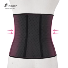 China Breathable Latex 9 Steel Boned Waist Trainer Factory manufacturer