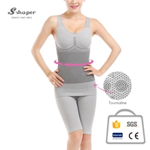 China China Functional Bodysuit Manufacturer,Customized Seamless Tourmaline Shapewear Set manufacturer