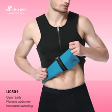 China Front Closure Men's Compression Sweat Top On Sales manufacturer