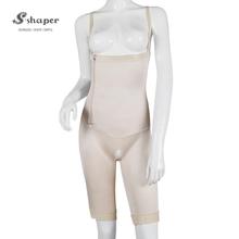 China High Compression Knee Length Bodysuit Factory manufacturer