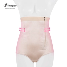 China High Waist Briefer with Side Zip Manufacturer manufacturer