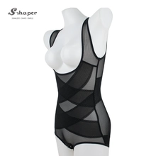China Hot Sale Black Womens Full Body Shaper Bodysuits Factory manufacturer