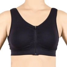 China Hot Sexy Push Up Zip Sports Bra Manufacturer manufacturer