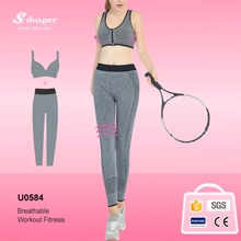 China Ladies Elastic Yoga Legging Set On Sales manufacturer
