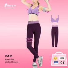 China Ladies Elastic Yoga Legging Set Wholesales manufacturer