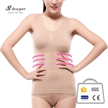 China Natural Hot Weight Loss Body Shaper Tank Tops On Sales manufacturer