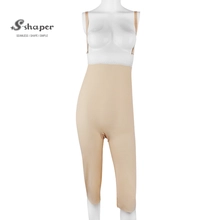 China Open crotch design Lace Full Body Shaper Factory manufacturer