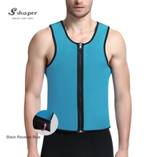 China Revisible Men's Sauna Sweat Vest Manufacturer manufacturer