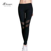 China Yoga Leggings with Mesh Panels Wholesales manufacturer