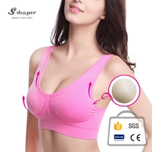 China Seamless Elastic Fitness Bra On Sales manufacturer