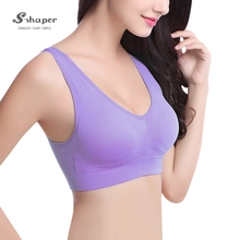 China Seamless Workout Cotton Bra Factory manufacturer