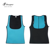 China Side Zipper Neoprene Sweat Tank Top Wholesales manufacturer
