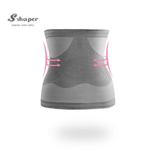 China Women Breathable Bamboo Waist Shaper Slimming Belt Supplier manufacturer
