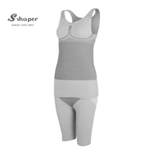 China Women's Tourmaline Bamboo Body Shaper Underwear Manufacturer manufacturer
