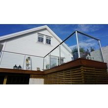 China Aluminum railing aluminum 2 way post aluminum 3 way post manufacturer