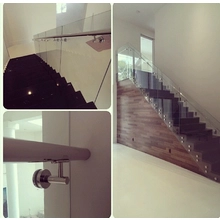 China China glazen balustrade systeem, frameloze glazen balustrade fabrikant
