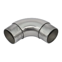 China stainless steel tube fitting handrail elbow manufacturer
