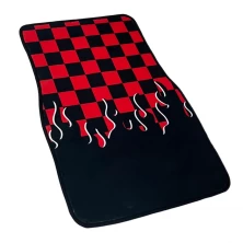 porcelana Alfombrillas de servicio pesado Alfombrillas de fibra de carbono personalizadas para camiones con pisos de vinilo fabricante