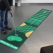 China Benutzerdefinierte Golf Putting Mat Hersteller