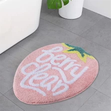 China Custom Shaped Carpet Absorbent Floor Mat Hersteller
