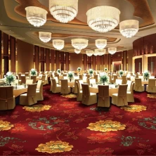 中国 宴会場ホテルルームのカスタマイズされたデザインのプリントカーペット メーカー