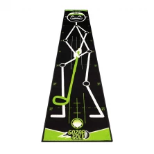 Китай Indoor Logo Printed Golf Putting Mat производителя