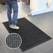 China Industriële matten Geen slip Zware buitenzwarte rubberen vloermatten voor commerciële vloeren fabrikant