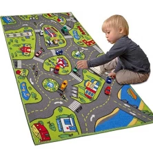 Chine Kids Play Mat City Life Area Rug fabricant