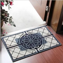 China Space Pattern Design Recycle Rubber Door Mat manufacturer