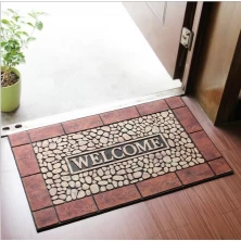 China Welcome Design Recycle Rubber Door Mat manufacturer