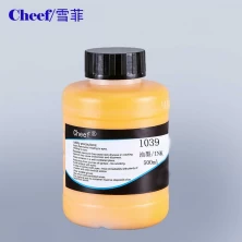 Chine 1039 encre pigmentée jaune 500 ml pour imprimante à jet d'encre continue Linx fabricant