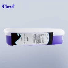 China 800ml Additive A188 lila Farbe mit RFID-Chips für Markem imaje9028 CIJ Drucker Hersteller