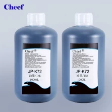 porcelana Tinta negra JP-K72 para Hitachi CIJ impresión 1000 ml fabricante