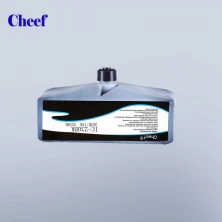 China CIJ Black fast drying ink, heat resistant seal, anti-migration IC-230BK Ink for domino Inkjet Coding Printer manufacturer