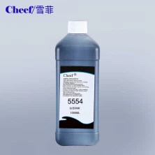 China Billig China Lieferant schwarze Tinte 5554 für PVC/PE Kabel, Migration des Widerstands für Image Inkjet Printer Hersteller
