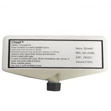 porcelana Máquina de codificación tinta blanca solvente MC-433BL tinta eco solvente para Domino fabricante