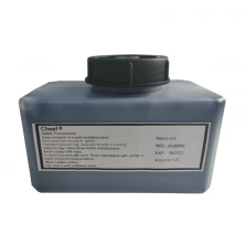 China Schnelltrocknende Druckfarbe IR-060RG Hochadhäsive Tinte für Domino Hersteller